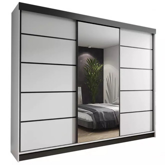 Velká šatní skříň PALERMO VI 200 cm
