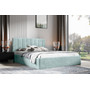 Postel LUCY 2 120x200 cm Světle tyrkysová