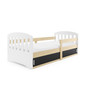 Dětská postel CLASSIC 1 160x80 cm Borovice-bílá - galerie #3