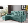Rozkládací rohová sedací souprava 103 MATTHEW Levá Zelená