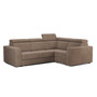 Rozkládací rohová sedací souprava VANTI 2R1 Levá Světle hnědá