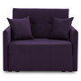 Rozkládací křeslo DRIM 80 Fialová