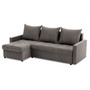 Rohová rozkládací sedací souprava VERONA Šedá - galerie #2