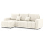 Rohová rozkládací sedací souprava Modena II Krémová - galerie #3