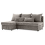 Rohová rozkládací sedací souprava VENEZIA Šedá - galerie #3