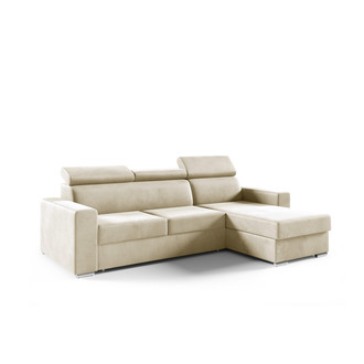 Rohová rozkládací sedací souprava ADELA