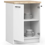 Kuchyňská skříňka OLIVIA S60 2D - bílá - galerie #1