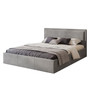 Čalouněná postel SOAVE rozměr 120x200 cm Tmavě šedá - galerie #3