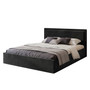 Čalouněná postel SOAVE rozměr 120x200 cm Tmavě šedá - galerie #1