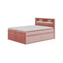 Čalouněná postel PRADA rozměr 160x200 cm Lososová