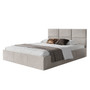 Čalouněná postel PORTO rozměr 140x200 cm Tmavě šedá - galerie #4