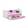 Dětská postel SMILE 160x80 cm - růžová - galerie #1