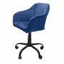 Kancelářská židle Marlin - modrá - galerie #1