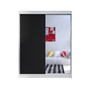 Šatní skříň CAMINO I šířka 150 cm - bílá/černá - galerie #3