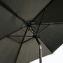 Zahradní slunečník Orient, šedá - galerie #4