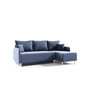Rohová sedací souprava Viva Modrá