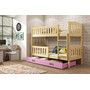 Dětská patrová postel KUBUS s úložným prostorem 90x200 cm - borovice Ružové - galerie #5