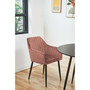 Set 2 ks jídelních židlí SJ.040, růžová - galerie #2