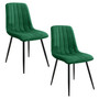 Set 2 ks jídelních židlí SJ.9, zelená - galerie #1