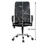 Kancelářská židle OCF-7, černá - galerie #4