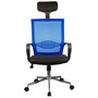 Kancelářská židle OCF-9, modrá - galerie #2