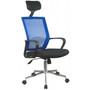 Kancelářská židle OCF-9, modrá - galerie #1