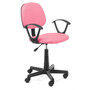 Otočná židle FD-3, růžová - galerie #1