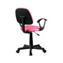 Otočná židle FD-3, růžová - galerie #5