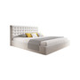 Čalouněná postel VERO rozměr 160x200 cm - Eko-kůže Bílá - galerie #1