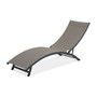 Zahradní lehátko BEACH Hnědá - galerie #1