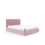 Postel LUCY 8 160x200 cm Růžová