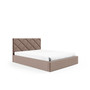 Postel LUCY 8 180x200 cm Hnědá I