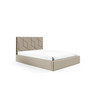 Postel LUCY 10 140x200 cm Béžová