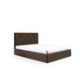 Postel LUCY 10 140x200 cm Hnědá