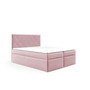 Postel 72 120x200 cm s úložným prostorem Růžová