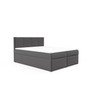 Postel 73 120x200 cm s úložným prostorem Šedá