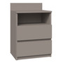 Noční stolek Malva M1 - šedá