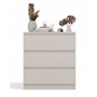 Komoda Malva 3 zásuvky - béžová - galerie #1
