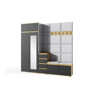 Předsíňová stěna AMI 33 se zrcadlem