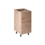 Kuchyňská skříňka LANGEN D40-P/L Dub artisan/béžová