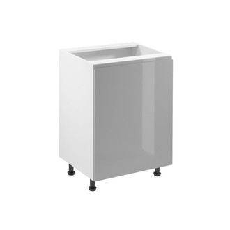 Kuchyňská skříňka ASPEN II D60-P/L - bílá/šedá