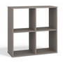 Regál MALAX 2x2 - šedá