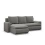 Rohová rozkládací sedací souprava TOKIO VI Pro Levá Šedá - galerie #1