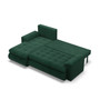 Rohová rozkládací sedací souprava TOKIO VI Pro I Levá Zelená - galerie #2