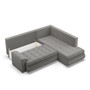 Rohová rozkládací sedací souprava TOKIO V PRO Pravá Šedá - galerie #3