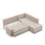 Rohová rozkládací sedací souprava TOKIO V PRO Pravá Béžová - galerie #3