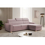 Rozkládací rohová sedací souprava LAOS Pravá Růžová - galerie #1