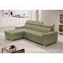Rozkládací rohová sedací souprava MONSUN Levá Zelená I - galerie #1