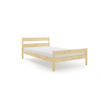 Dřevěná postel DALLAS 140x200 cm - borovice