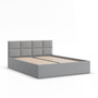 Čalouněná postel BORGO 180x200 cm s roštem Šedá I